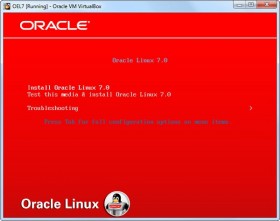Install Oracle Linux 7 on VirtualBox
