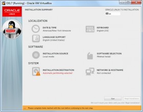 Install Oracle Linux 7 on VirtualBox
